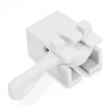Крепление для карниза Kauffort Мини пластик цвет белый, 5 шт. Крепление для карниза Kauffort Мини пластик цвет белый, 5 шт.