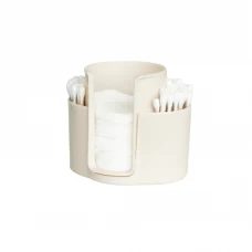 Контейнер для ватных дисков и палочек Zoy цвет пудра Контейнер для ватных дисков и палочек Zoy цвет пудра