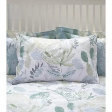 Комплект постельного белья Mona Liza Natural двуспальный сатин голубой