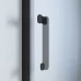 Комплект профилей и фурнитуры для распашной душевой двери Sensea Easy 100 см цвет черный