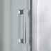 Комплект профилей и фурнитуры для раздвижной душевой двери Sensea Easy 130 см цвет хром