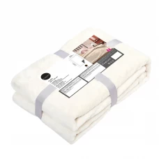 Плед Enalie Cream 5 200x220 см велсофт цвет кремовый Плед Enalie Cream 5 200x220 см велсофт цвет кремовый