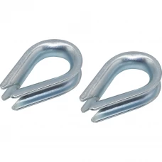 Коуш из оцинкованной стали Невский Крепеж DIN 6899 8 мм, 2 шт. Коуш из оцинкованной стали Невский Крепеж DIN 6899 8 мм, 2 шт.