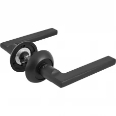 Дверные ручки Punto Polo, без запирания, цвет черный