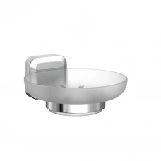 Мыльница Lemer Air стекло цвет хром