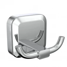 Крючок двойной Lemer Air нержавеющая сталь цвет хром