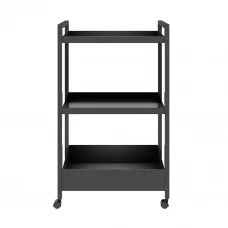 Стеллаж кухонный 31х74.5х10.5 см Ferro металлический черный нагрузка на полку 10 кг