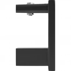 Наконечник Квадро заглушка металл цвет черный 4 см 2 шт.