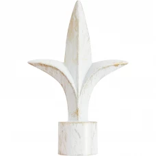 Наконечник Лотос алюминий цвет белый классик 20 см