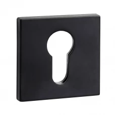 Накладка на цилиндр Puerto Slim ET AL 03 B 50x50 мм цвет черный