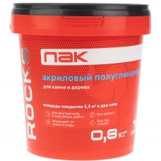 Лак акриловый для камня и дерева Rocks 0,8 кг Лак акриловый для камня и дерева Rocks 0,8 кг