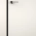 Дверь межкомнатная глухая с замком и петлями в комплекте Invisible 80x230 см правая эмаль цвет белый