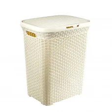 Корзина для белья Violet Ротанг цвет слоновая кость Корзина для белья Violet Ротанг цвет слоновая кость