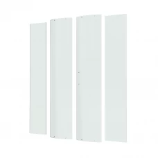 Комплект стекол для душевой ширмы Sensea Easy 1/4 круга 100x100 см прозрачное, цвет профиля на выбор Комплект стекол для душевой ширмы Sensea Easy 1/4 круга 100x100 см прозрачное, цвет профиля на выбор