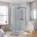 Комплект стекол для душевой ширмы Sensea Easy 1/4 круга 100x100 см прозрачное, цвет профиля на выбор Комплект стекол для душевой ширмы Sensea Easy 1/4 круга 100x100 см прозрачное, цвет профиля на выбор