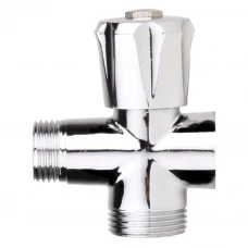 Кран вентильный Masterprof 1/2x3/4x1/2 наружная-внутренняя резьба Кран вентильный Masterprof 1/2x3/4x1/2 наружная-внутренняя резьба