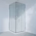 Комплект стекол для душевой ширмы Sensea Easy 90x90 см прозрачное стекло, цвет профиля на выбор Комплект стекол для душевой ширмы Sensea Easy 90x90 см прозрачное стекло, цвет профиля на выбор