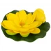 Цветок для водоема Ecotec Лотос с бутоном пластик желтый ø13 см