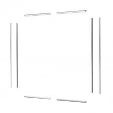 Комплект профилей и фурнитуры для душевой ширмы Sensea Easy 90х90 см цвет хром Комплект профилей и фурнитуры для душевой ширмы Sensea Easy 90х90 см цвет хром