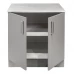 Шкаф напольный Нарбус 80х85х60 см ЛДСП цвет серый