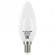 Лампа светодиодная Bellight E14 220-240 В 7 Вт свеча 600 лм теплый белый цвет света