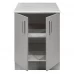Шкаф напольный Нарбус 60х85х60 см ЛДСП цвет серый
