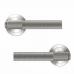 Дверные ручки Inspire Axel без запирания, комплект, цвет никель