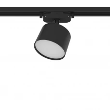 Трековый светильник спот поворотный Ritter Artline, 85x55мм, под лампу GX53, до 4м², металл, цвет чёрный