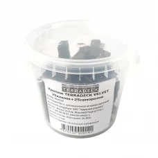 Крепеж для доски Terradeck 8.5x90x90 мм, пластик, вельвет, 25 шт. Крепеж для доски Terradeck 8.5x90x90 мм, пластик, вельвет, 25 шт.