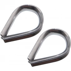 Коуш из нержавеющей стали Невский Крепеж DIN 6899 3 мм, 2 шт. Коуш из нержавеющей стали Невский Крепеж DIN 6899 3 мм, 2 шт.