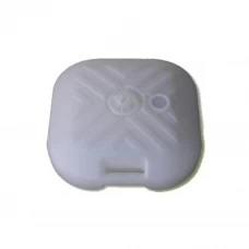 Подставка для садового зонта квадрат 48 см пластик белый