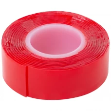 Лента клейкая двусторонняя для внутренних работ 19 мм x 1.5 м цвет прозрачный Лента клейкая двусторонняя для внутренних работ 19 мм x 1.5 м цвет прозрачный