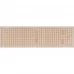 Декор настенный Kerama Marazzi Аккорд 8.5x28.5 см глянцевый цвет бело-зеленый
