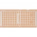 Декор настенный Kerama Marazzi Тортона 7.4x15 см матовый цвет серо-розовый
