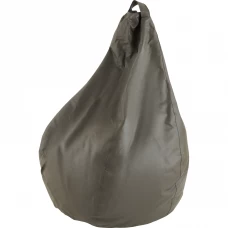 Кресло-груша экокожа серый 80x120 см Кресло-груша экокожа серый 80x120 см