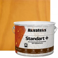 Антисептик Akvateks Standart полуматовый калужница 9 л