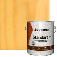 Антисептик Akvateks Standart полуматовый сосна 2.7 л