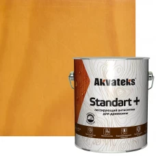 Антисептик Akvateks Standart полуматовый калужница 2.7 л Антисептик Akvateks Standart полуматовый калужница 2.7 л