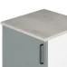 Шкаф напольный Неман 50x85x60 см ЛДСП цвет белый