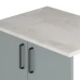 Шкаф напольный Неман 80x85x60 см ЛДСП цвет белый