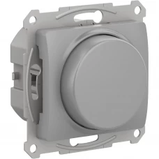 Диммер встраиваемый Schneider Electric Glossa 400 Вт цвет алюминий