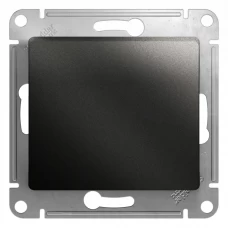 Переключатель встраиваемый Schneider Electric Glossa сх.6 1 клавиша цвет антрацит