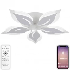 Люстра светодиодная Natali Kovaltseva Sirius 80 Вт регулируемый белый свет цвет белый Люстра светодиодная Natali Kovaltseva Sirius 80 Вт регулируемый белый свет цвет белый