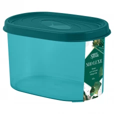 Контейнер для сыпучих продуктов Neo Luxe 800 мл полистирол изумрудный агат Контейнер для сыпучих продуктов Neo Luxe 800 мл полистирол изумрудный агат