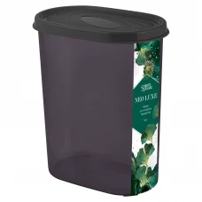 Контейнер для сыпучих продуктов Neo Luxe 1600 мл полистирол дымчатый кварц Контейнер для сыпучих продуктов Neo Luxe 1600 мл полистирол дымчатый кварц