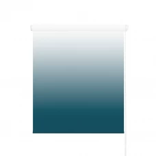 Штора рулонная Градиент 70х170 см сине-белая
