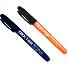 Маркер черный Dexter 0.5 мм, 2 шт. Маркер черный Dexter 0.5 мм, 2 шт.