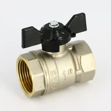 Кран шаровой LD Pride 1" полный проход внутренняя резьба ручка бабочка Кран шаровой LD Pride 1" полный проход внутренняя резьба ручка бабочка