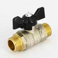 Кран шаровый LD Pride 1/2" наружная резьба ручка бабочка Кран шаровый LD Pride 1/2" наружная резьба ручка бабочка