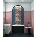 Декор настенный Kerama Marazzi Закат 1 8.5x28.5 см глянцевый цвет розовый